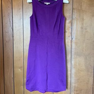 BANANA REPUBLIC Amethyst Purple Sleeveless Bodycon Stretch Dress 0, NEEDS REPAIR